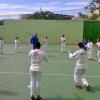 Treinamento na quadra.